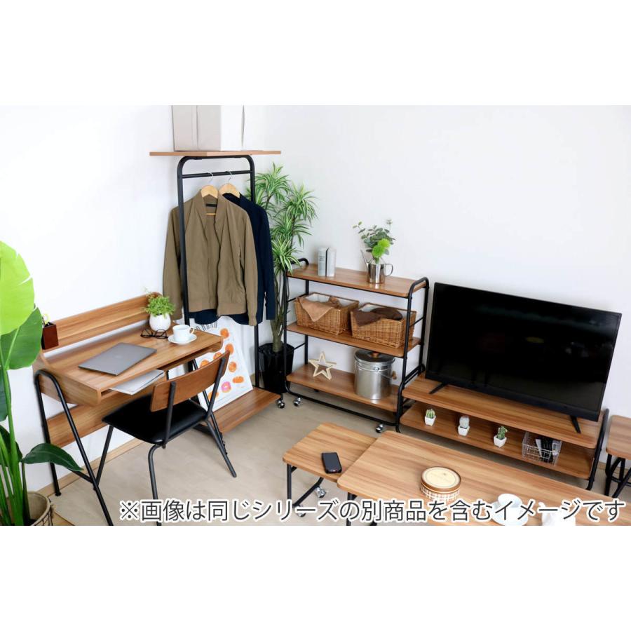 ハンガーラック キャスター付 Sled 幅60cm （ コートハンガー ポール