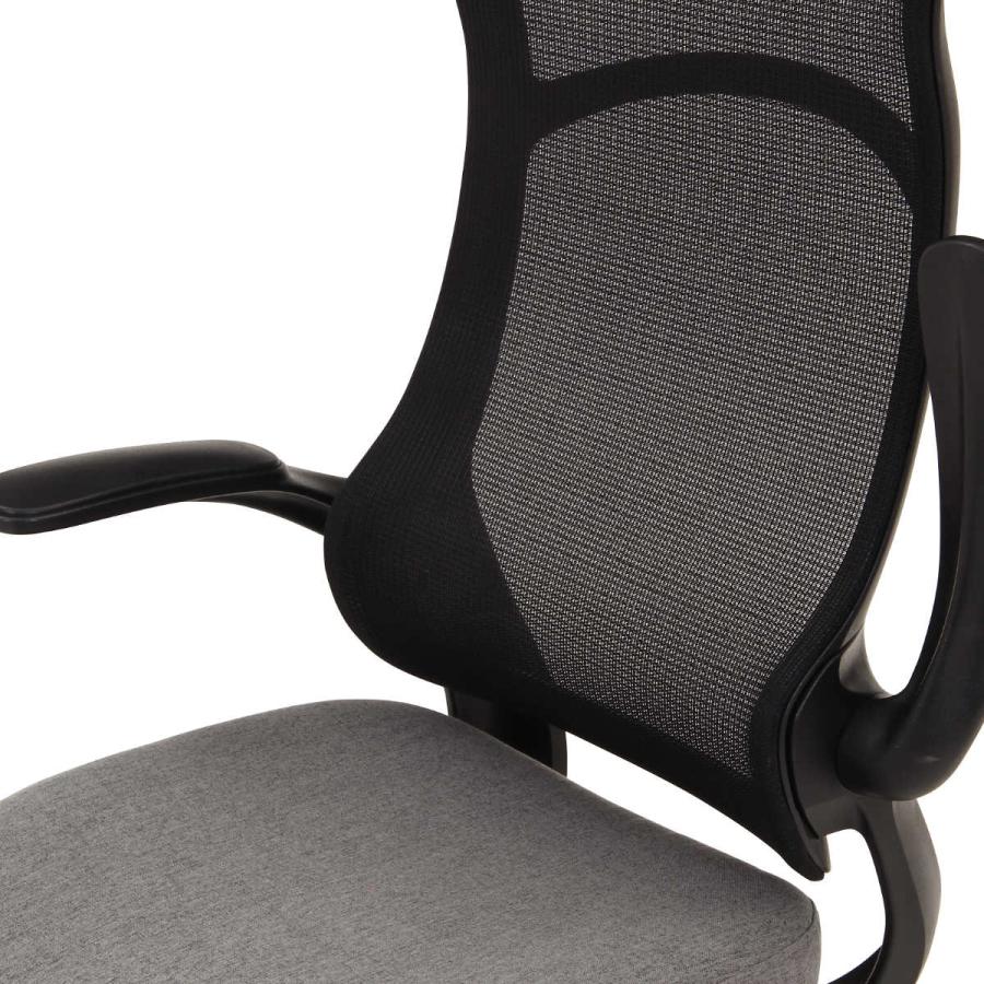 ワークチェア 座面高43.5〜51cm ハイバックアームアップチェア ブレンダ （ デスク チェア デスクチェア 椅子 チェアー メッシュ ハイバック ）｜interior-palette｜16