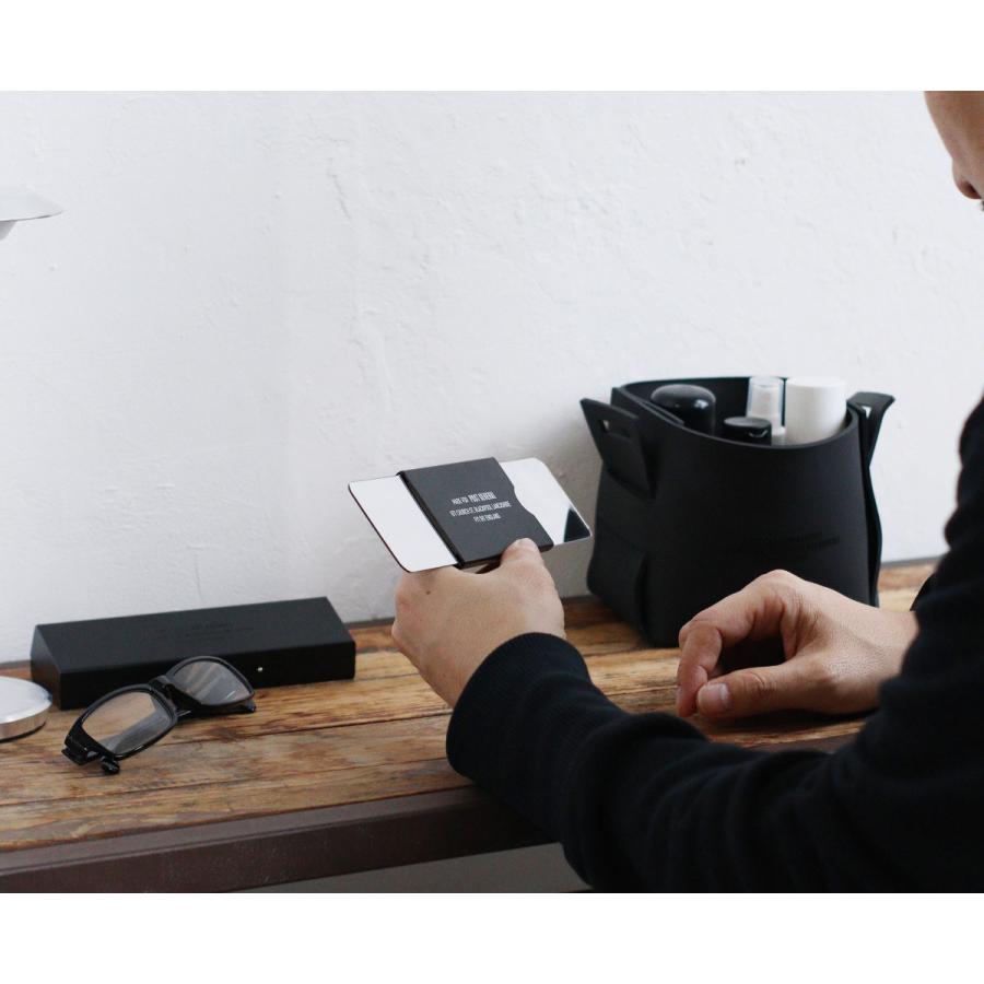 Creer（家具、インテリア） 手鏡 アルミナムフリップミラー ポスト