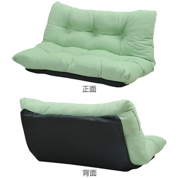 □在庫限り・入荷なし□ ローソファ リクライニングソファ 幅116cm 2人