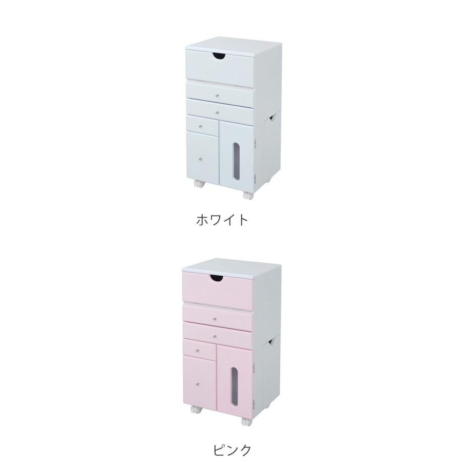 コスメワゴン　palettyシリーズ □在庫限り・入荷なし□Palettyシリーズ コスメワゴン ハイタイプ