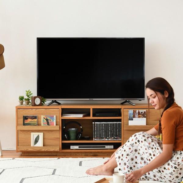 テレビ台 リビングボード 組み合わせ収納 引出し×2 幅150cm （ TV台 TV