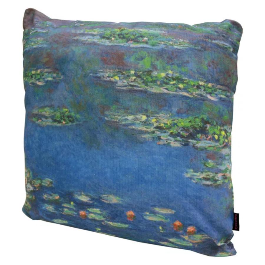 クッションカバー 名画クッションカバー 45×45cm モネ （ クッション