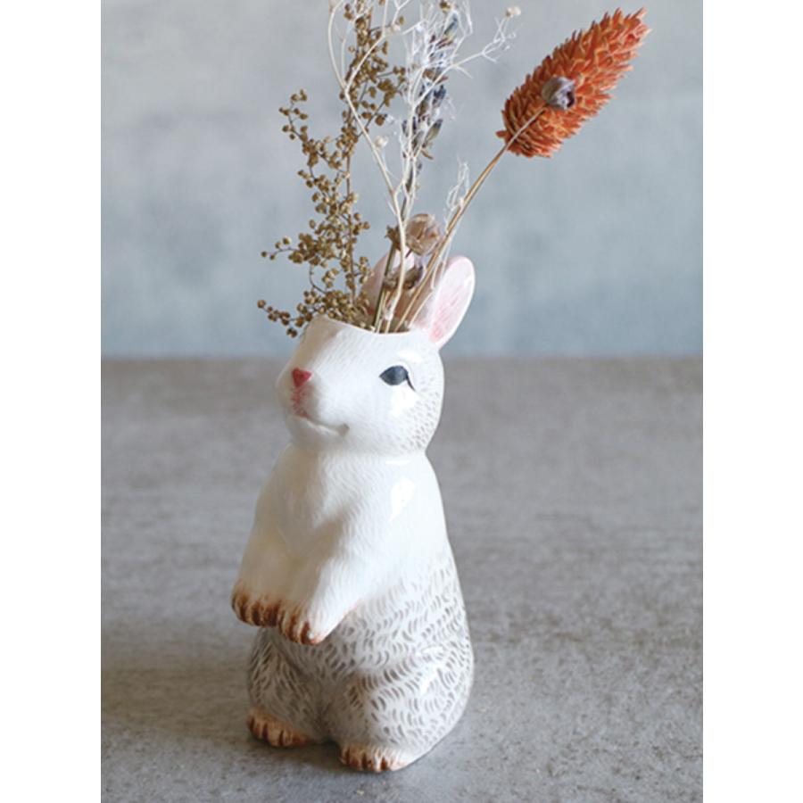 花瓶 一輪挿し フラワーベース 動物 （ 花びん 花器 アニマル 置物