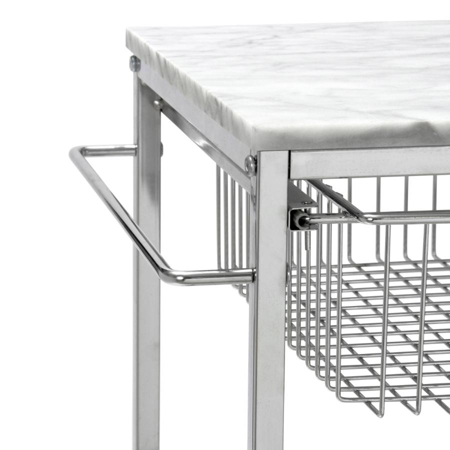 ASPLUND（アスプルンド） キッチンワゴン マーブルトップトローリー L