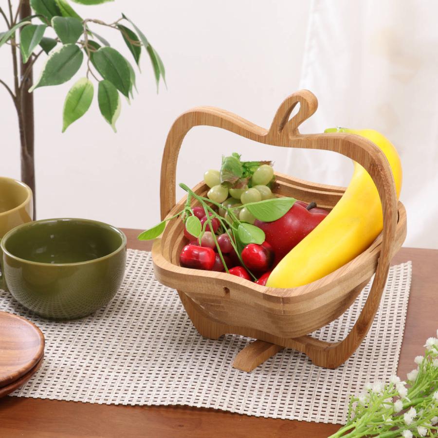 不二貿易（Fuji Boeki） キッチンバスケット りんごバスケット S