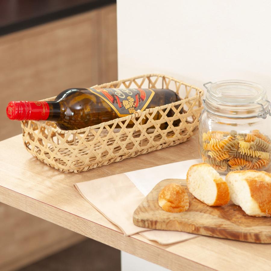 竹製手編みバスケット 中型　一部名前白抜きあり 竹製手編みバスケット 中型 一部名前白抜きあり 竹編みシリーズ | 蓋