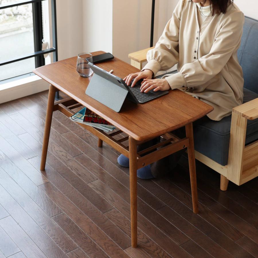 センターテーブル 高さ 60cm リビングテーブル norton OAKER （ ソファ