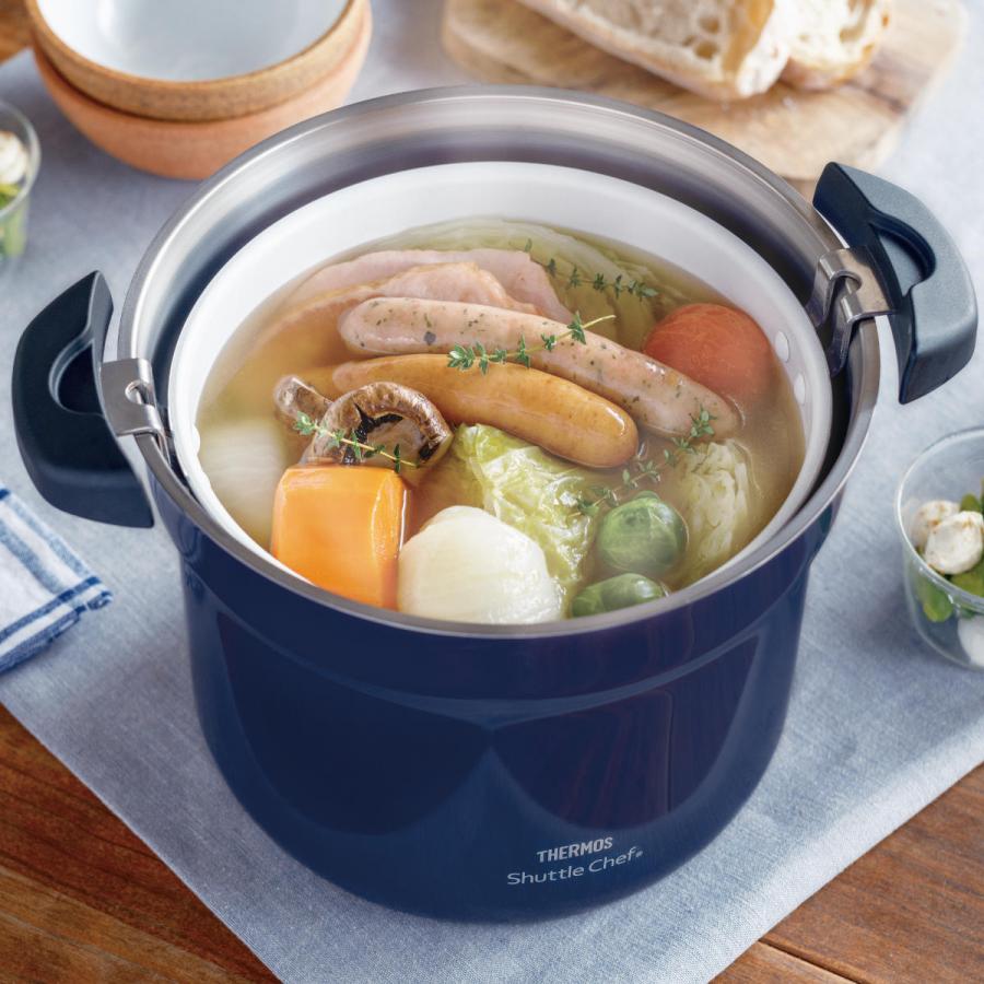 THERMOS サーモス 真空保温調理器 4.3L IH対応 シャトルシェフ THERMOS サーモス 真空保温調理器 4.3L IH対応 シャトルシェフ