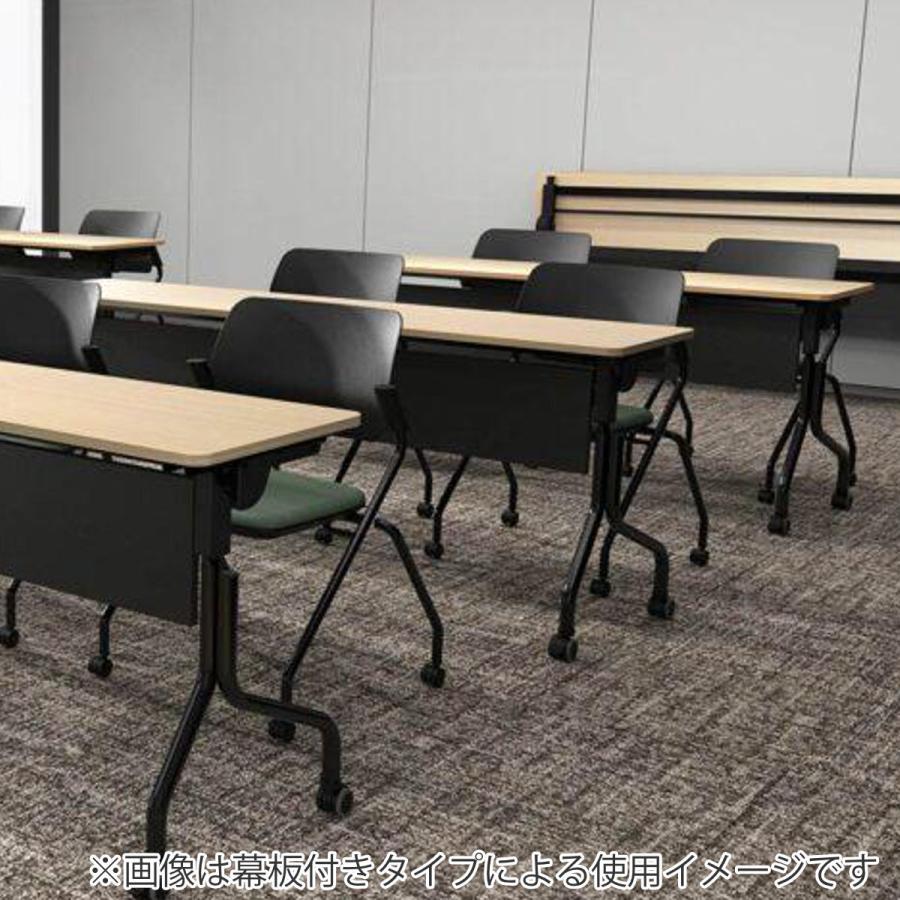 アール・エフ・ヤマカワ 会議テーブル 折りたたみ 幅180×奥行60cm
