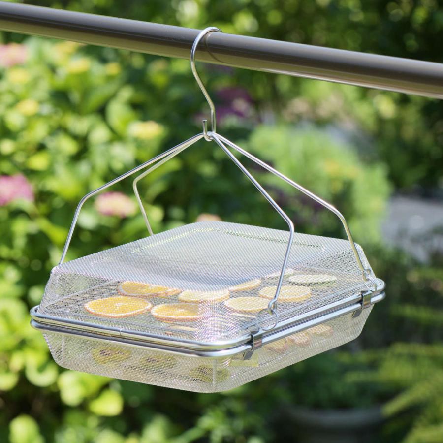ヨシカワ 干しかご 角型 2段 暮らし良い道具 ステンレス角型干し ヨシカワ 干しかご 角型 2段 暮らし良い道具 ステンレス角型干し