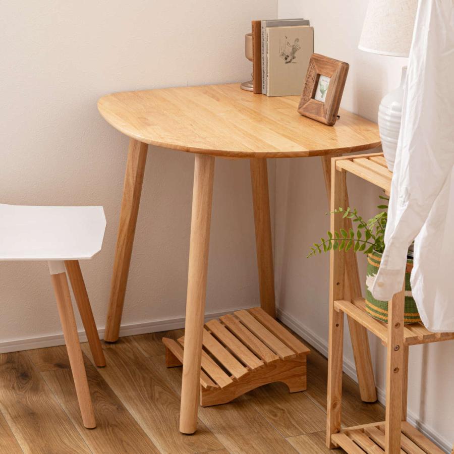 東谷 ダイニングテーブル 幅83cm 角丸 コンパクト （ 1人掛け 2