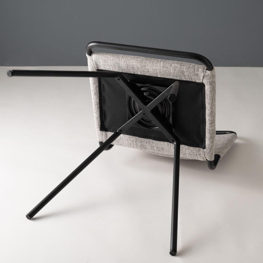 東谷 ダイニングチェア 回転式 座面高44.5cm （ デスクチェア スチール