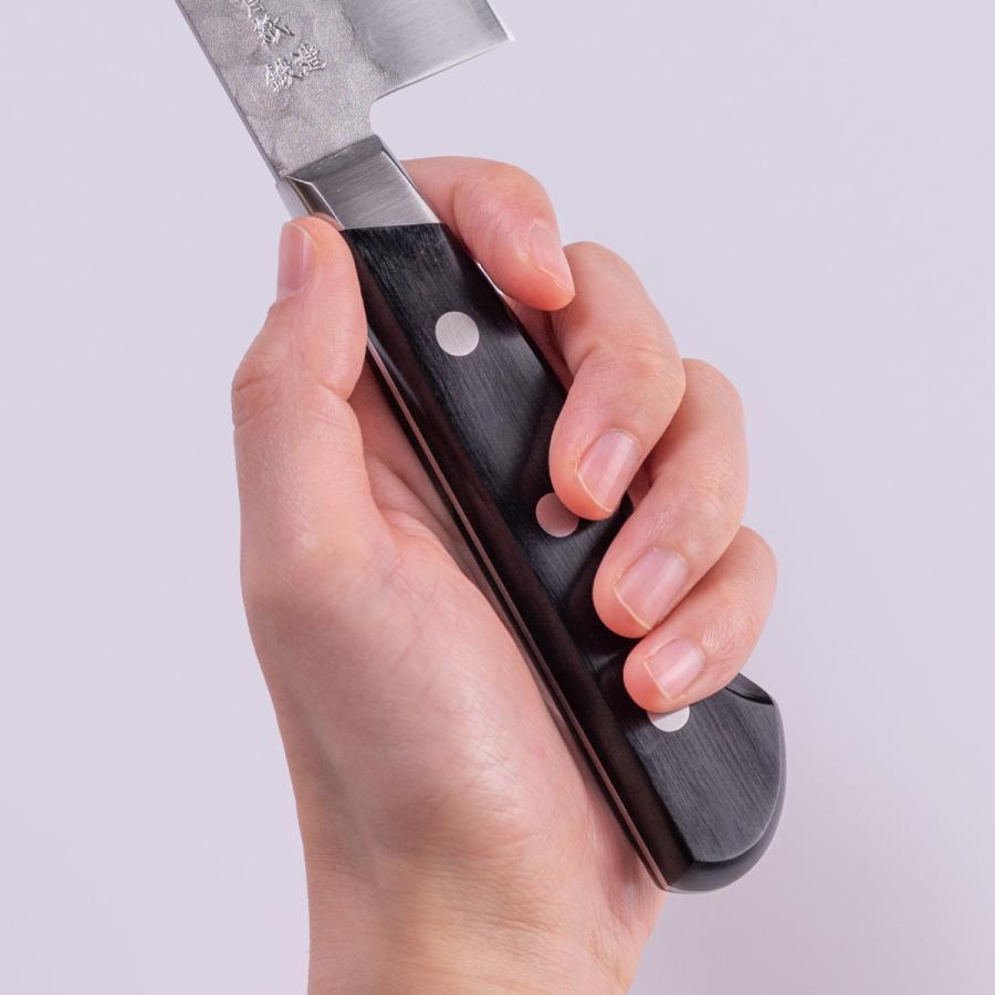 菜切包丁 16cm 青鋼鍛造本割込 堺刀司 日本製 （ 包丁 菜切り包丁 野菜