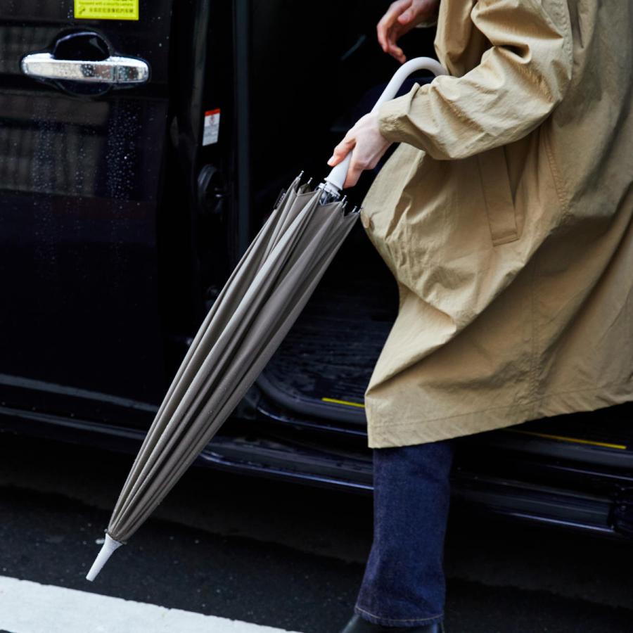 セリーヌ 長傘 傘カバー付き セリーヌ ブラック長傘 フック型ハンドル