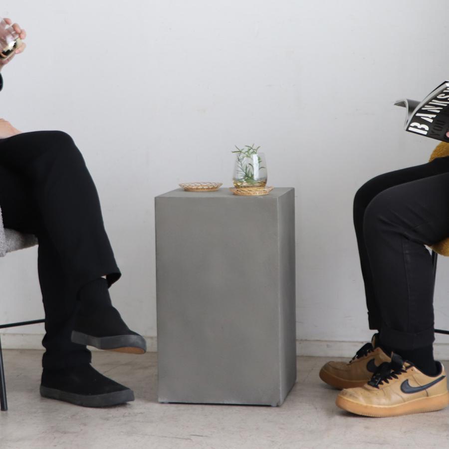 東馬 サイドテーブル ディスプレイブロック 高さ50.5cm UP レイジー