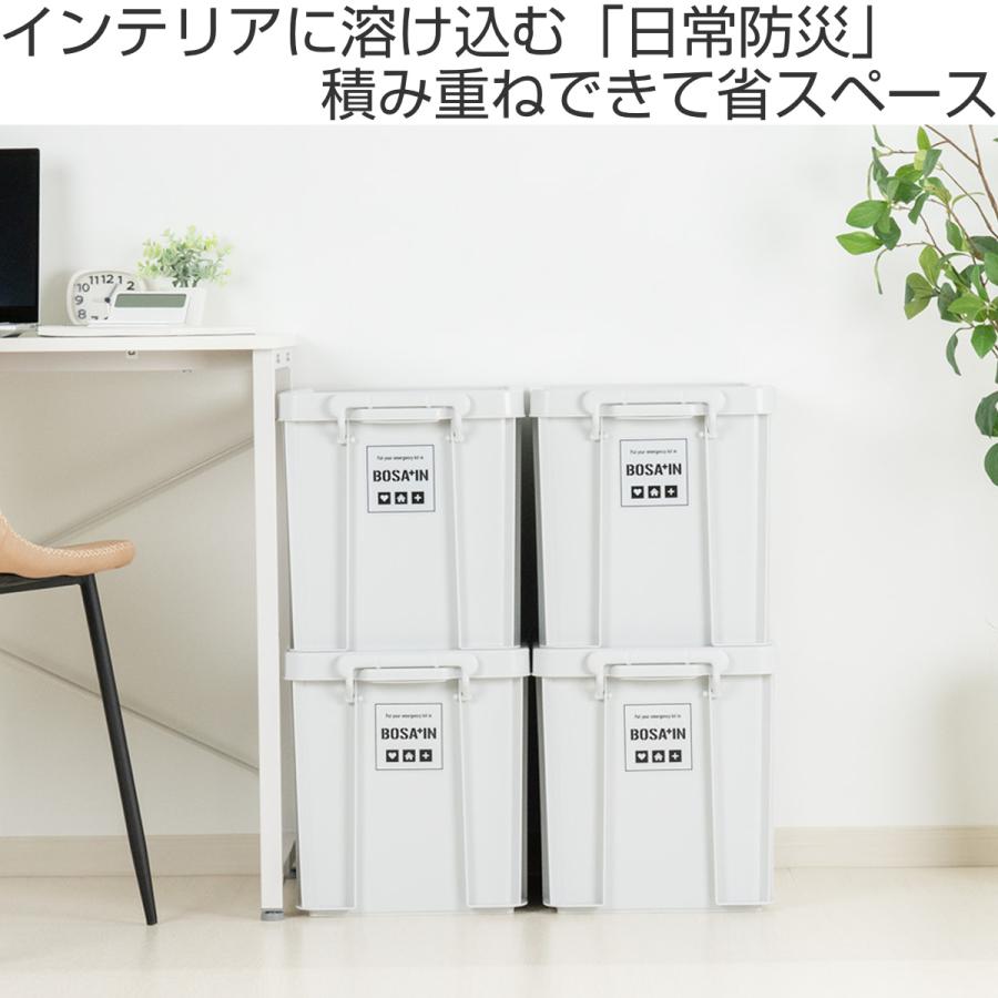 天馬 収納ボックス 積み重ねボックス 44 BOSA+IN 幅30×奥行44×高さ32cm