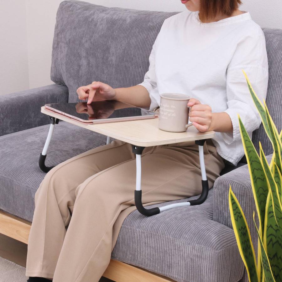 イタリア　フォパペドロッティ折りたたみ式ベッドサイドテーブル ベッドサイドテーブル 昇降式回転機能付き折りたたみベッド