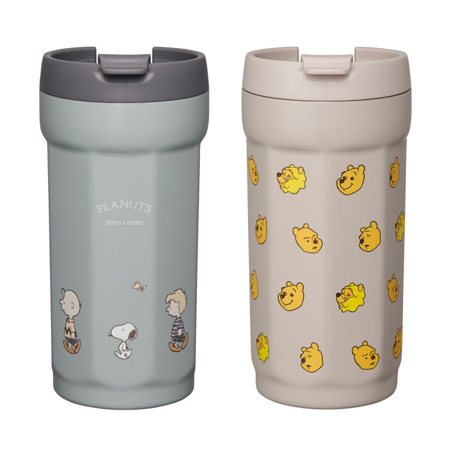 タンブラー 350ml 八角形ステンレスタンブラー スヌーピー SNOOPY （ ステンレス 真空断熱 二重構造 PEANUTS キャラクター かわいい ）
