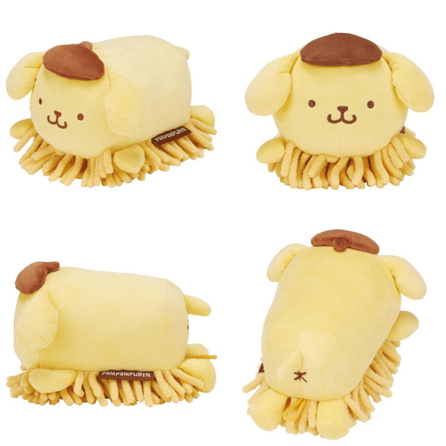 スケーター ぬいぐるみモップ 掃除 ポムポムプリン （ ハンディモップ