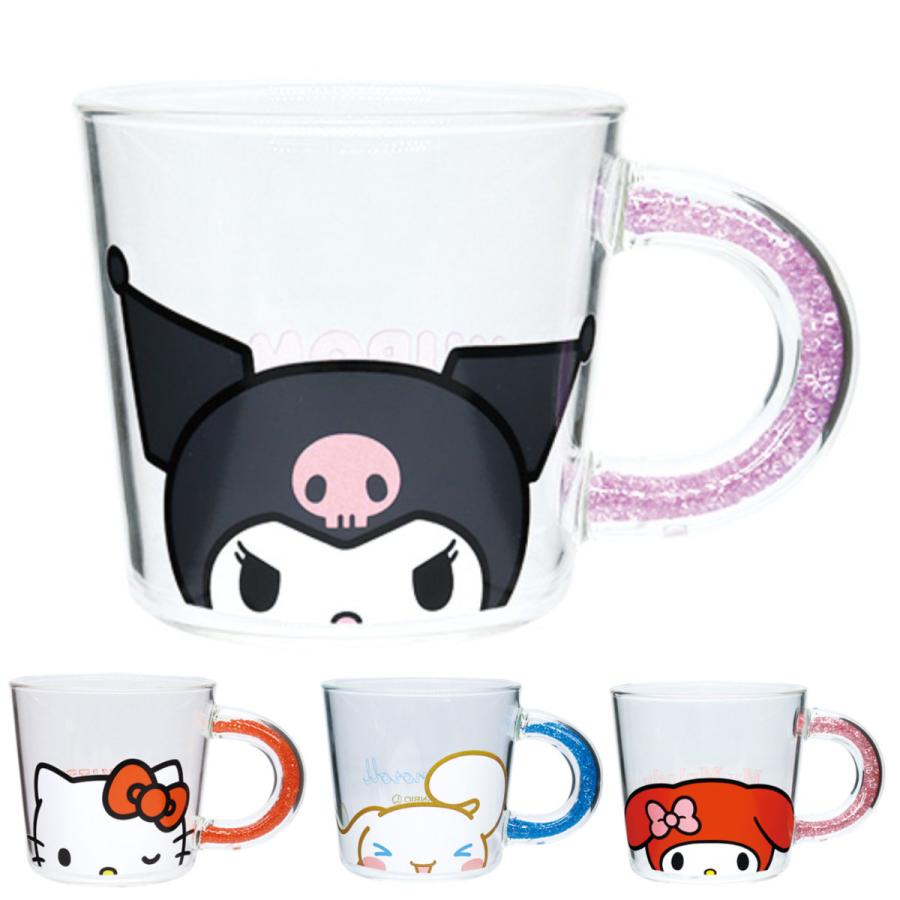 マイメロ×LUPICIA 2015マスコット 2022 ガラスマグ 未使用 マイメロ