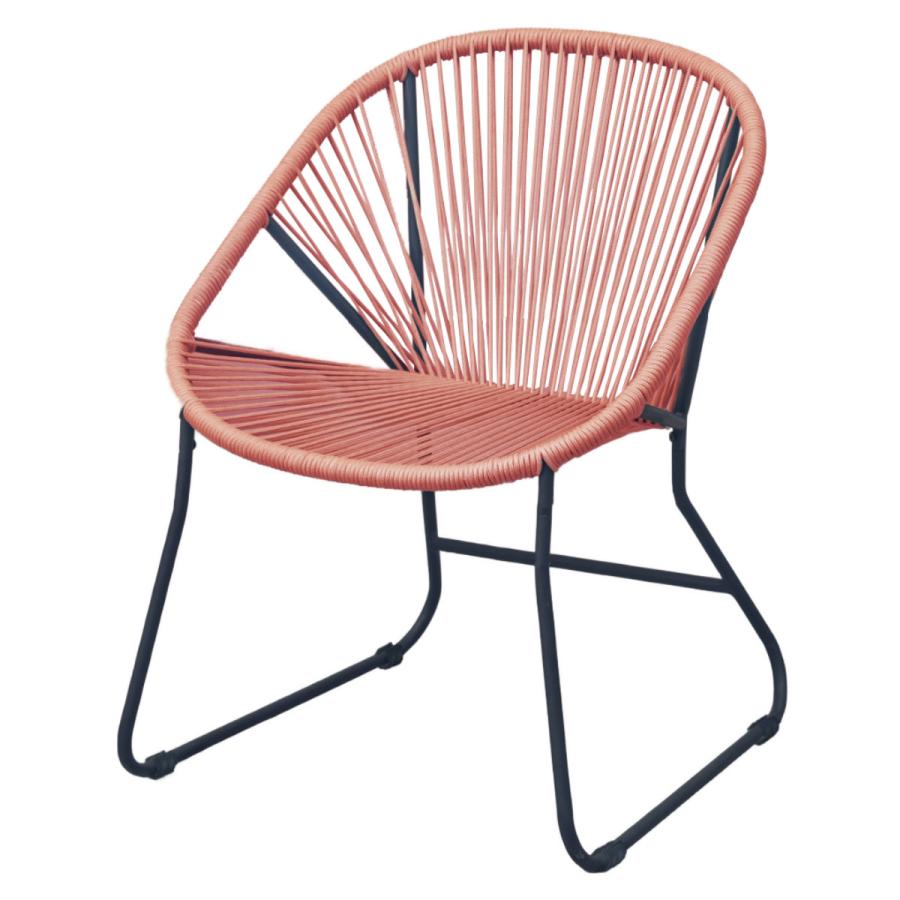 チェア 座面高43.5cm ロープチェア ダフネ （ チェアー イス 椅子 1人