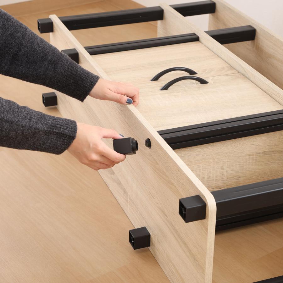 不二貿易（Fuji Boeki） テレビ台 幅110cm 扉付き 簡単組立 FIT （ TV