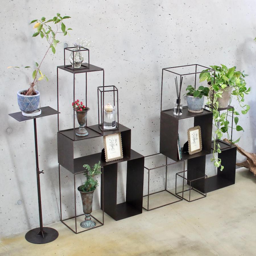 フレーム ジョセフアイアン ディスプレイワイヤーフレーム キューブ L