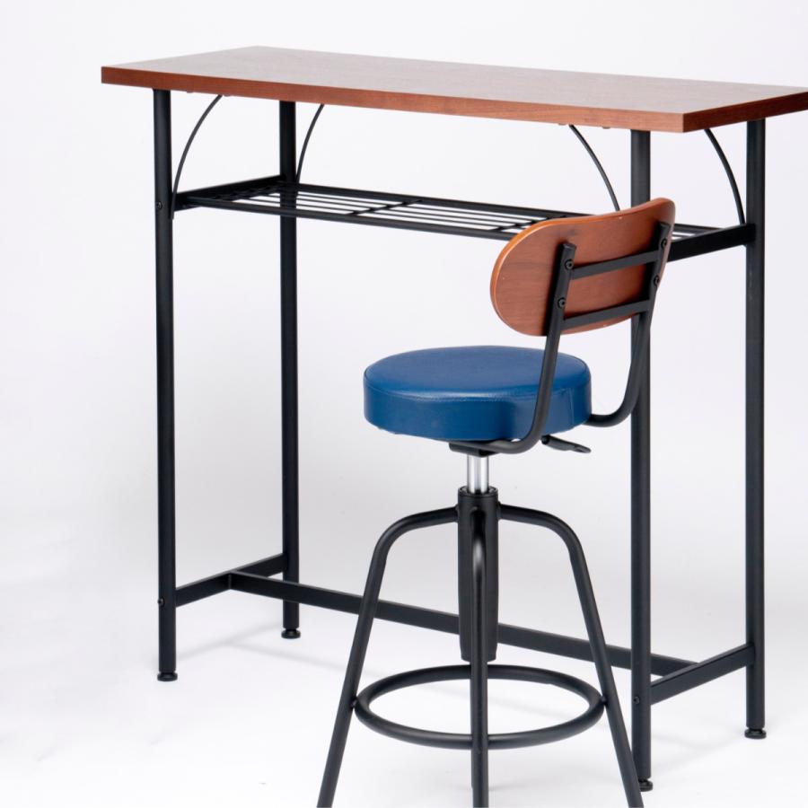 カウンターテーブルセット 2点セット 1人掛け 幅100cmテーブル×1