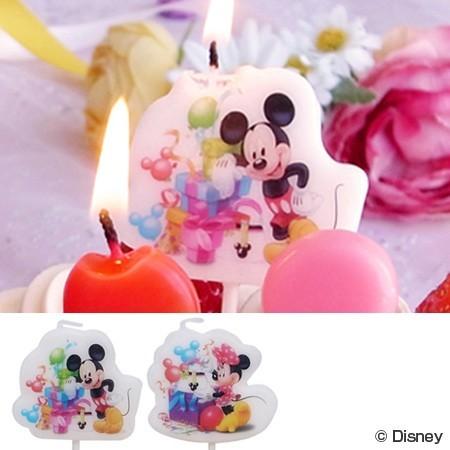 ディズニーキャンドル ミッキー ミニー お誕生日 ケーキキャンドル キャラクター ローソク インテリアパレットヤフー店 通販 Yahoo ショッピング