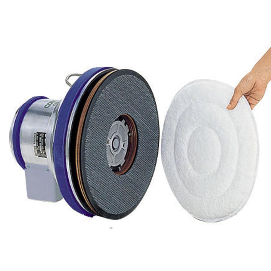 スペアのみ 3Ｍ インスタロック ドライビングパッド 15インチ （ コンドル ポリッシャー パット台 15in パッド装着 面ファスナー 14インチポリッシャー対応 清掃用品 掃除用品 床掃除 業務用 日本製 ） スペアのみ 3M インスタロック ドライビングパッド 15インチ