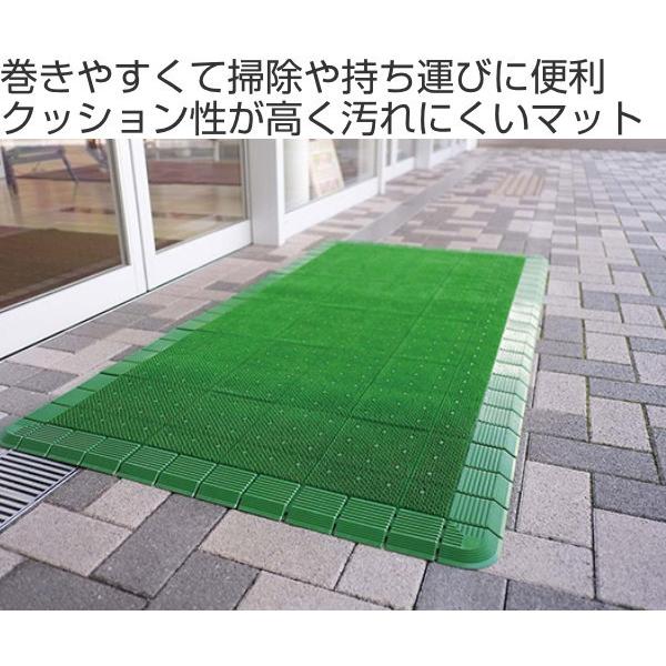 法人限定） 玄関マット 屋外 業務用 135×150cm ハイローリングマットDX