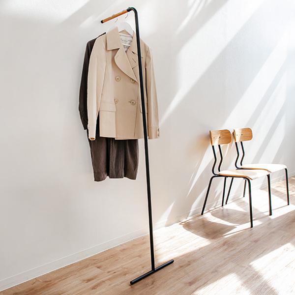 Tower スリムコートハンガー タワー 7550 7551 山崎実業 コート掛け 玄関 ポールハンガー 立てかけ 洋服掛け インテリアパレットヤフー店 通販 Yahoo ショッピング
