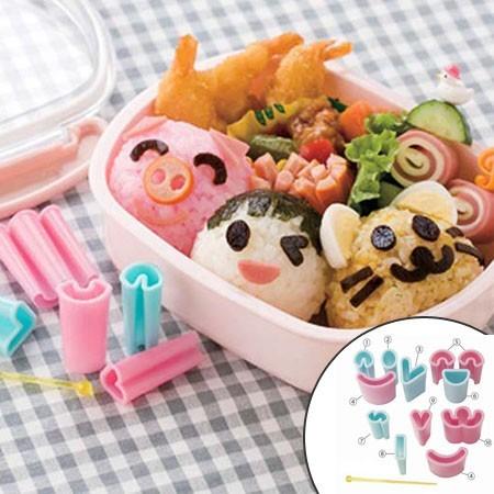 抜き型セット 顔パーツ ピンセット付 お弁当グッズ キャラ弁 抜き型 インテリアパレットヤフー店 通販 Yahoo ショッピング