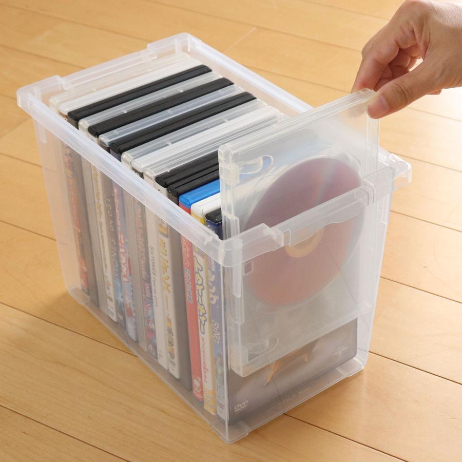 DVD収納ケース いれと庫 DVD用 ライト 18個セット ( 収納ケース 収納ボックス メディア収納 ボックス ケース フタ付き プラスチック 日本製 クリア 小物収納 ) DVD収納ケース いれと庫 DVD用 ライト 18個セット ( 収納ケース 収納ボックス メディア収納 ボックス ケース フタ付き プラスチック 日本製 クリア 小物収納 )