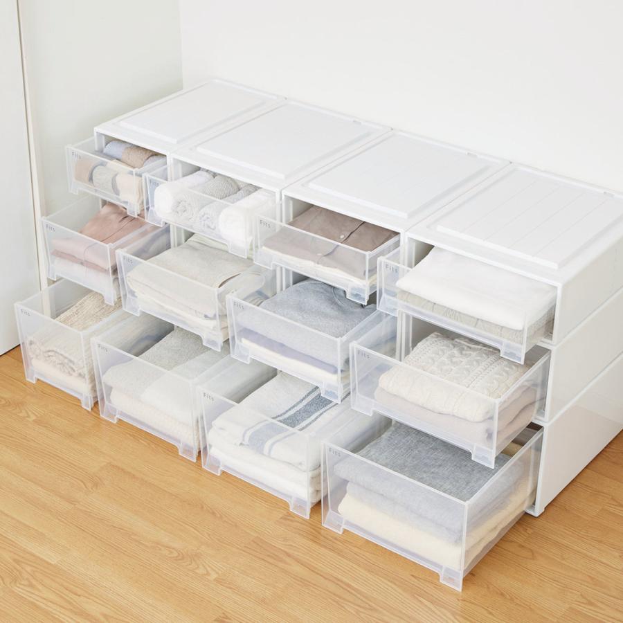 リンク様向け Fitsケース×6 Fits 収納ケース フィッツ フィッツケース クローゼット S-53 6個