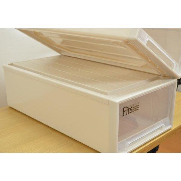 収納ケース Fits フィッツ フィッツケース ディープ 引き出し プラスチック 収納 収納ボックス 衣装ケース ホワイト 押入れ収納 引出し インテリアパレットヤフー店 通販 Yahoo ショッピング