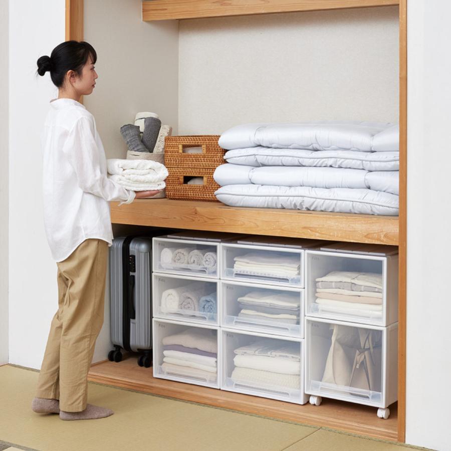 Fits 収納ケース フィッツ フィッツケース スリム 引き出し 同色2個