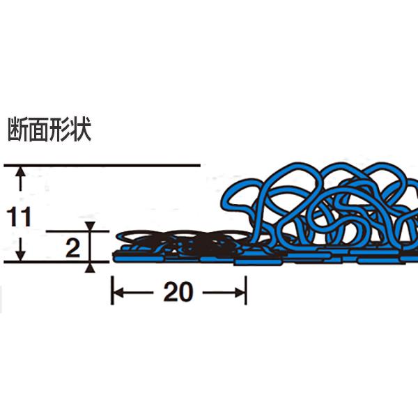 玄関マット 屋外 業務用 60×90cm ケミタングルストライプM オフィス （ 薄い 玄関 マット 屋外マット 屋外用 日本製 ）｜interior-palette｜06