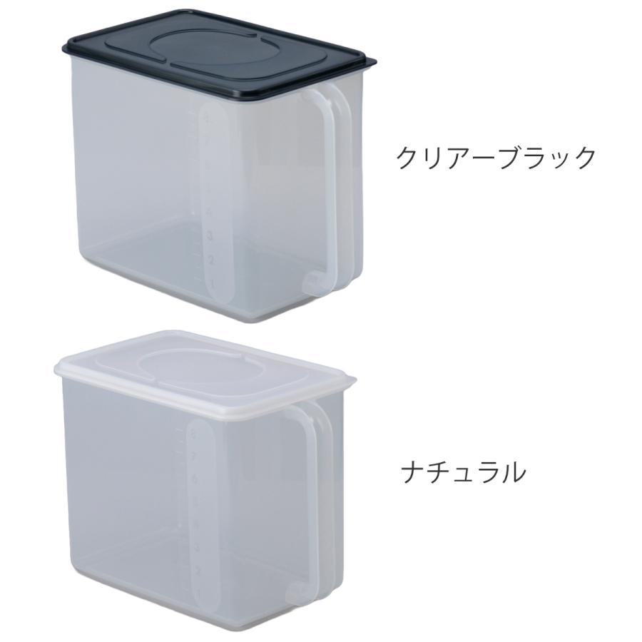 イノマタ化学 保存容器 9.5L 深型 取っ手付き 同色6個セット （ 食品