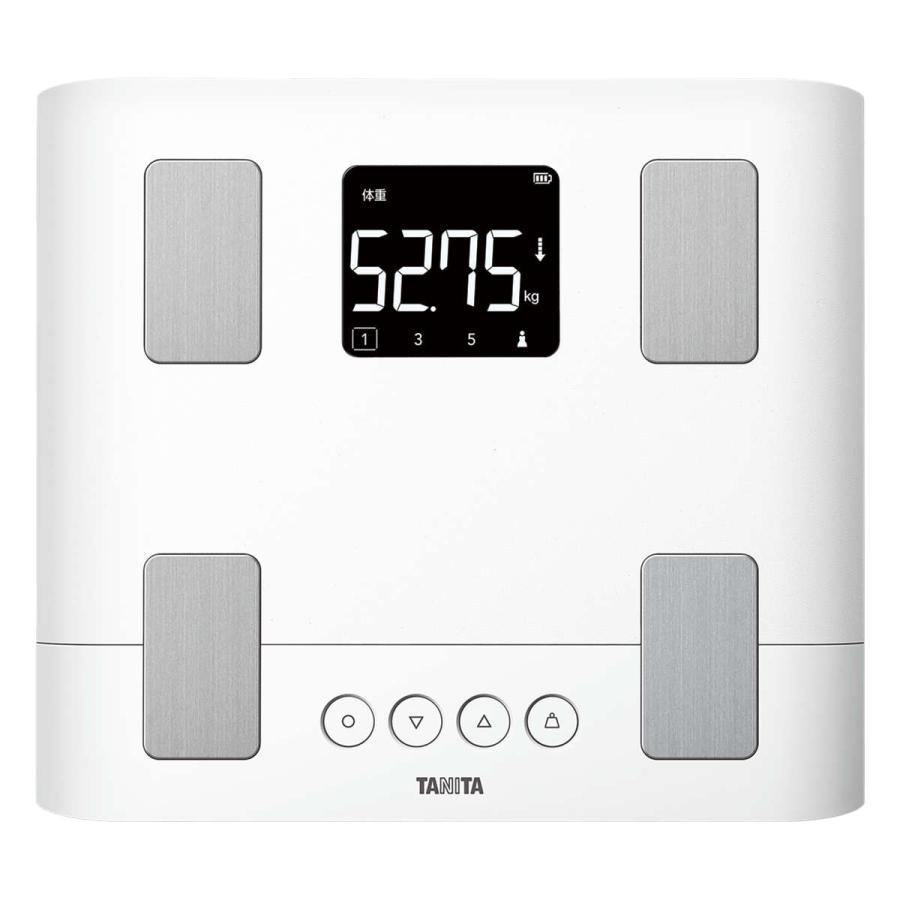 TANITA 体脂肪付ヘルスメーター TANITA（タニタ） 体組成計 アプリ対応 おさぼり番号表示 （ 体重計