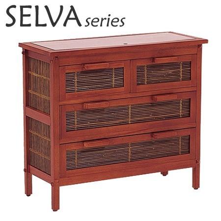 □在庫限り・入荷なし□コレクションチェスト 3段 SELVA セルバ 幅80cm