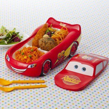 在庫限り 入荷なし ランチプレート お子様ランチ カーズ マックイーン 子供用 キャラクター お皿 プレート 子供用食器 フタ付き インテリアパレットヤフー店 通販 Yahoo ショッピング