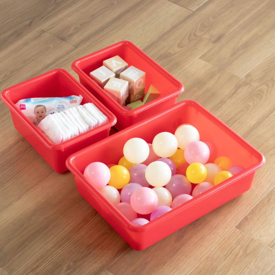 錦化成 おもちゃ 収納ラック 3段 ハローキティ トイ・ステーション