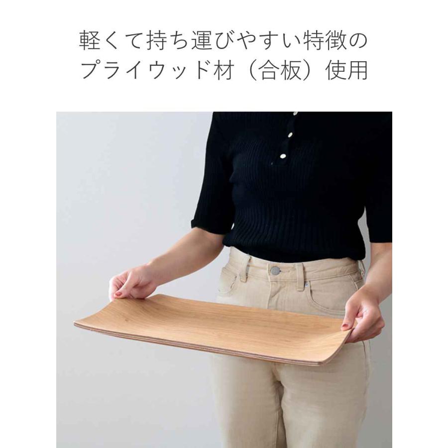 キントー ノンスリップトレー ハンドル 44×31cm 木製 （ お盆 すべらない 滑り止め 一人用 大きい 角 カフェ 北欧風 ）｜interior-palette｜05