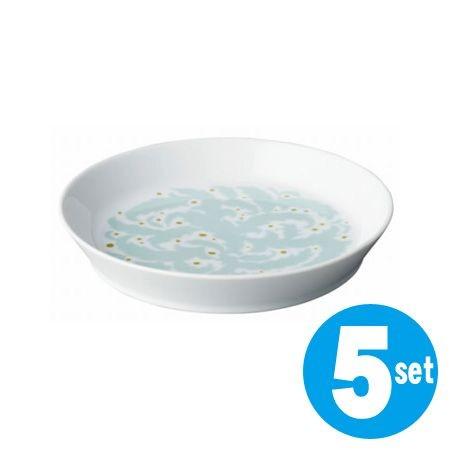 グラフィックス　リーブスプレート　ブルー 5枚セット　（ 洋食器 ボール 器 皿 ） | ブランド登録なし