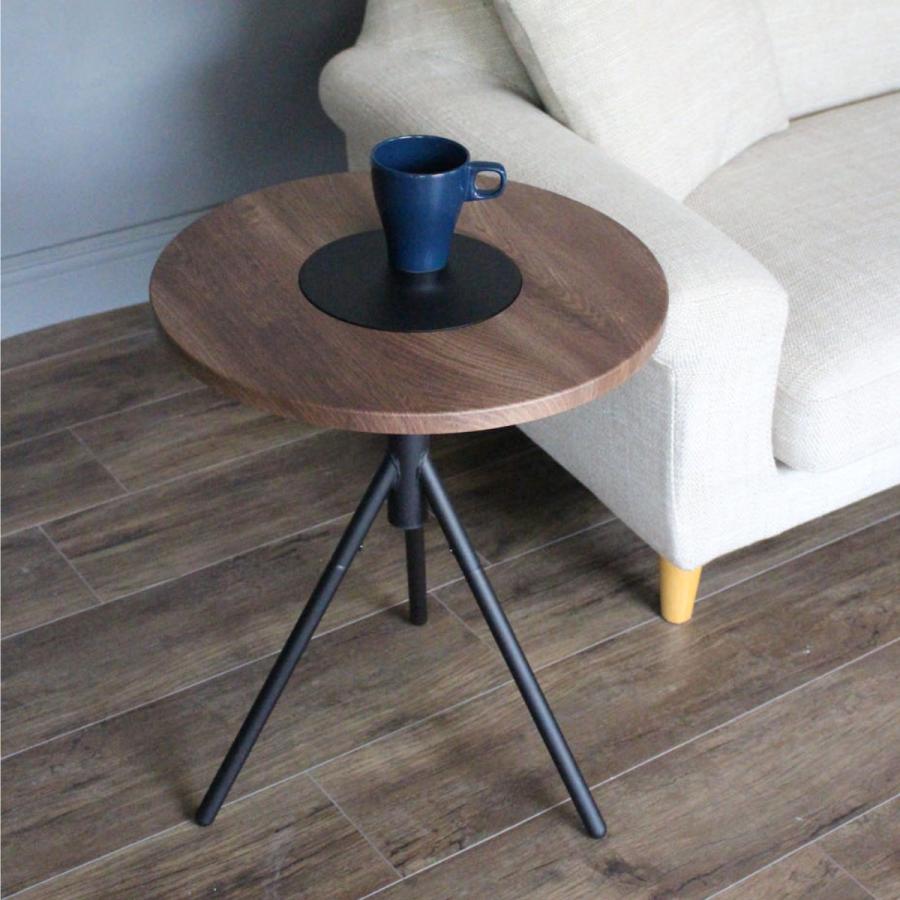 高さ調整可能 サイドテーブル 丸 高さ調整可能 サイドテーブル 丸 サイドテーブル 昇降式 丸型 幅35cm