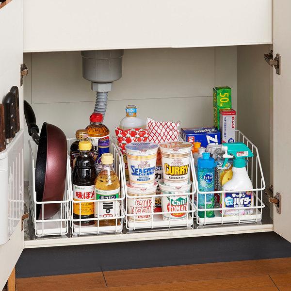 キッチン収納ケース ワイヤーボックス 幅10cm システムキッチン 引き出し用 Soroelusmart ソロエルスマート 収納ボックス 整理ケース シンク下 収納ケース インテリアパレットヤフー店 通販 Yahoo ショッピング