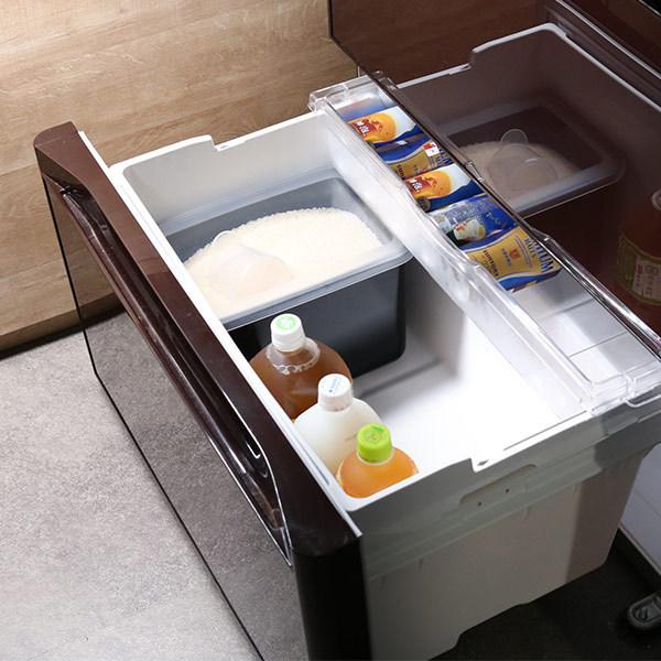米びつ 5kg用 システムキッチン 引き出し用 Soroelusmart ソロエルスマート ライスボックス 6kg ライスストッカー 米櫃 保存 収納 米 シンク下 冷蔵庫 インテリアパレットヤフー店 通販 Yahoo ショッピング