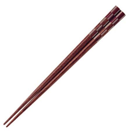 最新人気 箸 21cm 埋もれ木 八角箸 誠実 木製 お箸 ハシ はし 日本製 おはし カトラリー
